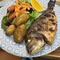 The Garden - Best grilled fish EVER!!