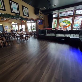 Sly McFly’s - Inside (stage for live music) - American Near Me - Monterey, California Sly McFly’s - Inside (stage for live music) - American Near Me - Monterey, California