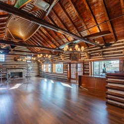The Historic Wigwam - The "lodge" room. This room is what still stands of the original Wigwam restaurant.