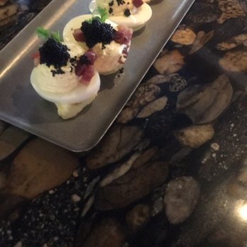 Carson Kitchen - Deviled Eggs w/ Caviar - New American Near Me - Las Vegas, Nevada