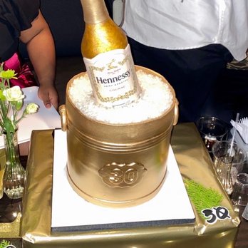 Just Desserts By Jess - Hennessy bottle Cake - Desserts Near Me - Thornwood, New York