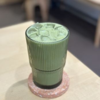 Le Phin - 8.9.24 iced pandan matcha - Coffee & Tea Near Me - New York, New York