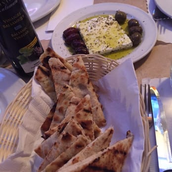 Athens Restaurant - Delicious house made Greek feta with  pita bread. - Greek Near Me - Toronto, Ontario