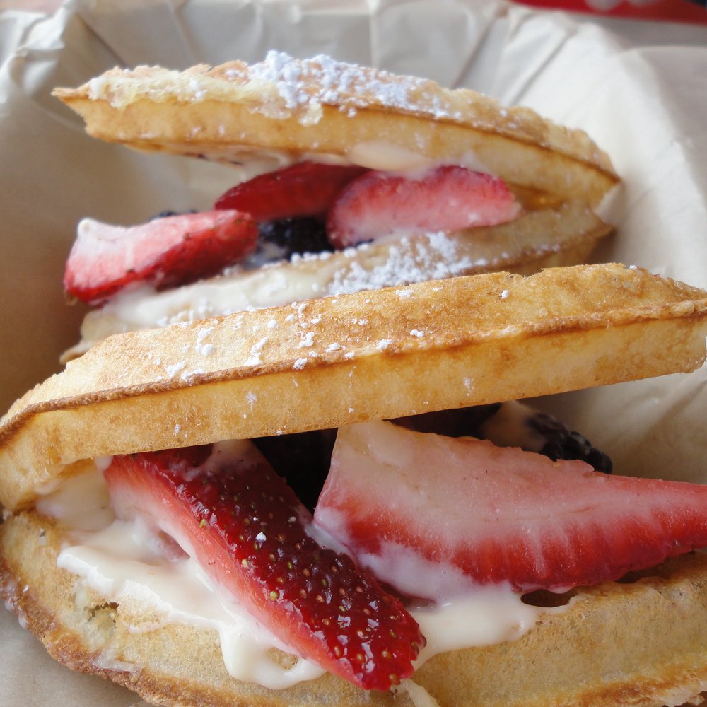 Bruxie - Lemonberry Waffle - Sandwiches Near Me - Orange, California