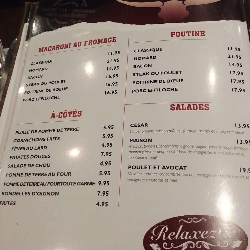 Robbie's - Menu 2018 - Steakhouses Near Me - Kahnawake, Quebec Robbie's - Menu 2018 - Steakhouses Near Me - Kahnawake, Quebec