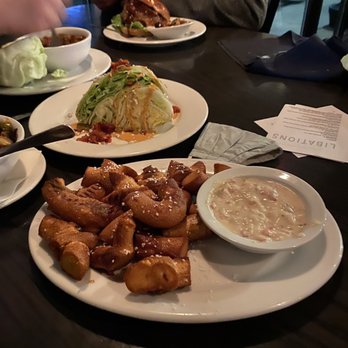 The Corner Bar - Black Forest Pretzels Wedge Salad - Bars Near Me - Charlotte, North Carolina