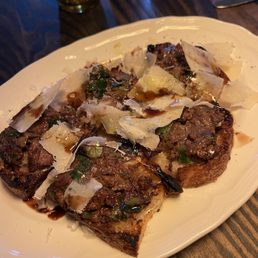 Chicken liver antipasti dish