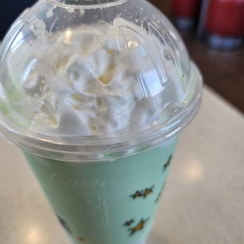 McDonald's - Shamrock Shake - Fast Food Near Me - Seal Beach, California