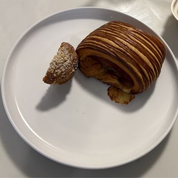 Juniper - Cubano croissant + half banana muffin - Coffee & Tea Near Me - San Francisco, California Juniper - Cubano croissant + half banana muffin - Coffee & Tea Near Me - San Francisco, California