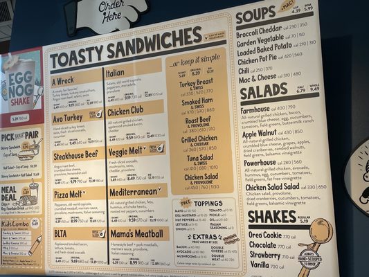 Menu photo 1 Potbelly Cary, NC Menu photo 1 Potbelly Cary, NC