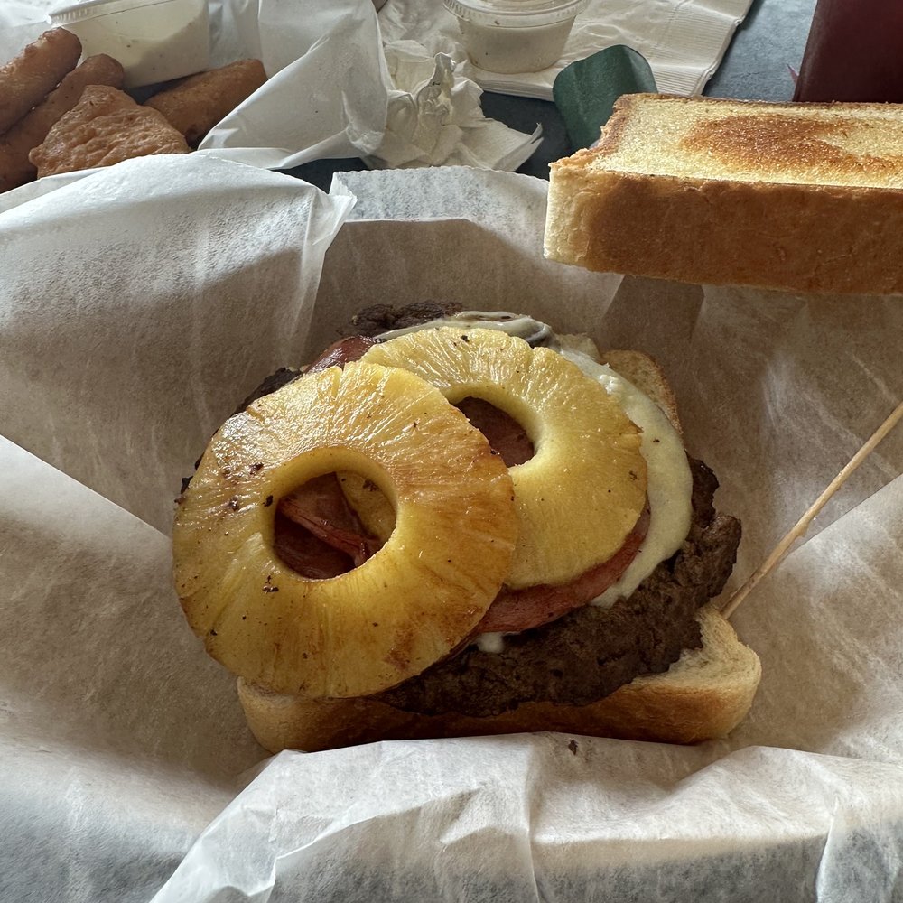 The Old Corral - Hawaiian Burger delish. - Bars Near Me - Parkersburg, West Virginia The Old Corral - Hawaiian Burger delish. - Bars Near Me - Parkersburg, West Virginia