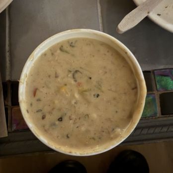 Just Salad - Chicken poblano soup - Salad Near Me - Fairfield, Connecticut Just Salad - Chicken poblano soup - Salad Near Me - Fairfield, Connecticut