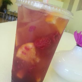 Pandan Thai Kitchen - Orange raspberry green tea - Thai Near Me - Crowley, Texas Pandan Thai Kitchen - Orange raspberry green tea - Thai Near Me - Crowley, Texas