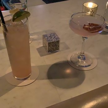 Lounge Here - Left: Specially designed mule compliments of the lovely bartender Right: Hemingway Daiquiri - Cocktail Bars Near Me - Dallas, Texas Lounge Here - Left: Specially designed mule compliments of the lovely bartender Right: Hemingway Daiquiri - Cocktail Bars Near Me - Dallas, Texas