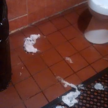 Noches De Colombia - This is the mess i found in the bathroom. - Colombian Near Me - Union City, New Jersey Noches De Colombia - This is the mess i found in the bathroom. - Colombian Near Me - Union City, New Jersey