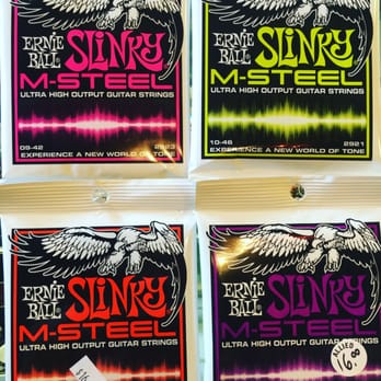Heights Guitars - New Ernie Ball m-steel reg $16 on sale right now for $12 - Musical Instruments & Teachers Near Me - Toledo, Ohio Heights Guitars - New Ernie Ball m-steel reg $16 on sale right now for $12 - Musical Instruments & Teachers Near Me - Toledo, Ohio