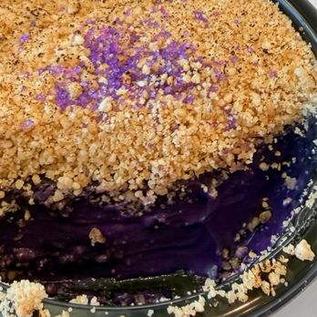 Crème Caramel LA - Ube upside down pie - Desserts Near Me - Sherman Oaks, California
