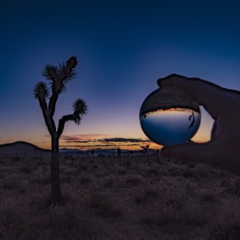 George's Camera - Sunset with merrynine crystal ball. Thanks to Larry from George's and Paul from Nikon for the workshop and class. - Electronics Near Me - San Diego, California