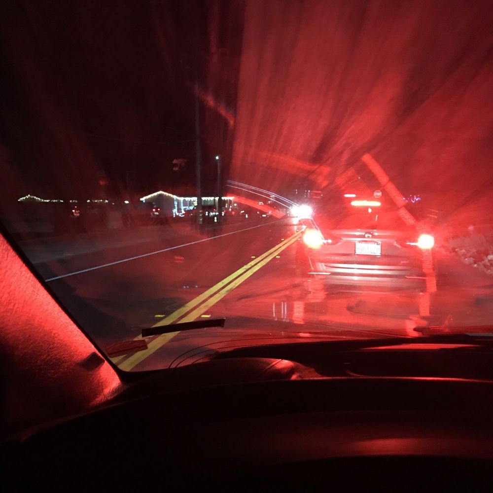 Line of traffic all the way down fruitvale
