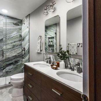Magda Interiors - Primary bathroom - Interior Design Near Me