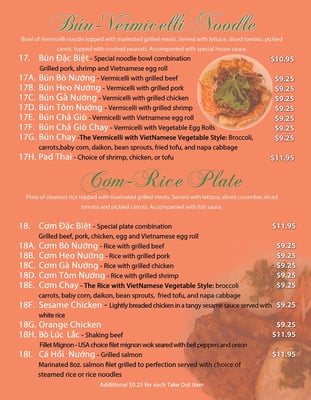 Menu photo 7 Pho Khang Centennial, CO