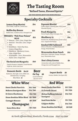 Menu photo 2 The Social Monticello, FL Menu photo 2 The Social Monticello, FL