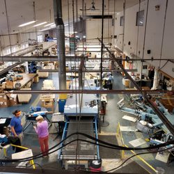 The production floor. Where the magic happens :)