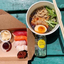 AFURI Ramen+Dumpling - Beaverton - Chef's Nigiri & Yuzu Shoyu