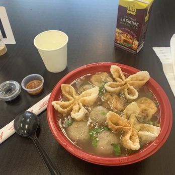 Noodle Stars - Bakso Abang-Abang with sweet soy sauce and homemade chili sauce :) - Indonesian Near Me - Monrovia, California