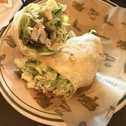 Chicken Caesar wrap