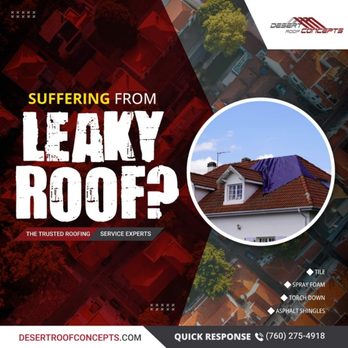 Desert Roof Concepts - Roofing Near Me - Palm Desert, California Desert Roof Concepts - Roofing Near Me - Palm Desert, California