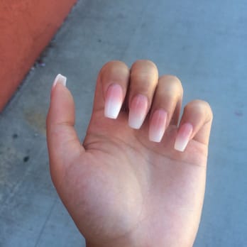Quality Nails & Spa - Gel ombré powdered nails for only $25! - Nail Salons Near Me - Long Beach, California