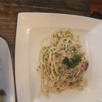 Plank Provisions - Salmon Carbonara. - Seafood Near Me - Omaha, Nebraska Plank Provisions - Salmon Carbonara. - Seafood Near Me - Omaha, Nebraska