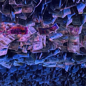 No Name Pub - Money ceiling - American Near Me - Big Pine Key, Florida No Name Pub - Money ceiling - American Near Me - Big Pine Key, Florida
