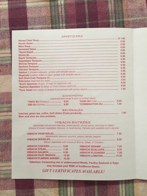 Menu photo 3 Sogo Express II Locust, NC