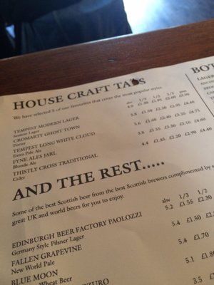 Menu photo 5 The Holyrood 9A Edinburgh, EDH Menu photo 5 The Holyrood 9A Edinburgh, EDH