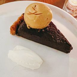Warm Bittersweet Chocolate Tart Warm Bittersweet Chocolate Tart