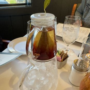 Copper Door - Ice tea from Tea Forte - New American Near Me - Bedford, New Hampshire