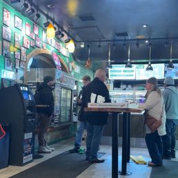 Where you order. Plenty of seating but this place is more of a grab-and go