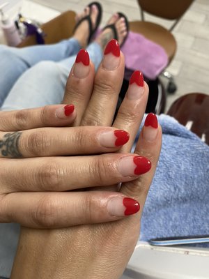 Almond + Oval Shaped Nails - We do all different nail shapes!