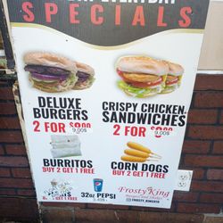 Frosty King - The daily specials