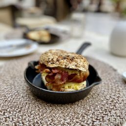 Breakfast Bagel Sandwich