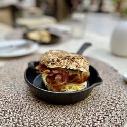 Campfired - Breakfast Bagel Sandwich
