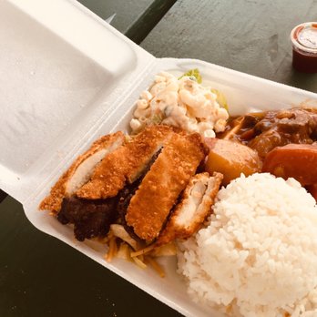 Mark's Place - Mark's Famous Mixed Plate - Hawaiian Near Me - Lihue, Hawaii Mark's Place - Mark's Famous Mixed Plate - Hawaiian Near Me - Lihue, Hawaii