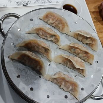 What A Dumpling - Pork, Kimchi, Tofu, and vegetables steamed dumplings - Korean Near Me - Niles, Illinois What A Dumpling - Pork, Kimchi, Tofu, and vegetables steamed dumplings - Korean Near Me - Niles, Illinois