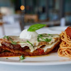 Art Basil Restaurant - Eggplant Parmesan