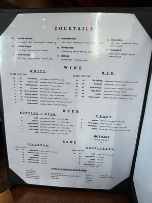 Menu photo 5 Harney Poway Poway, CA