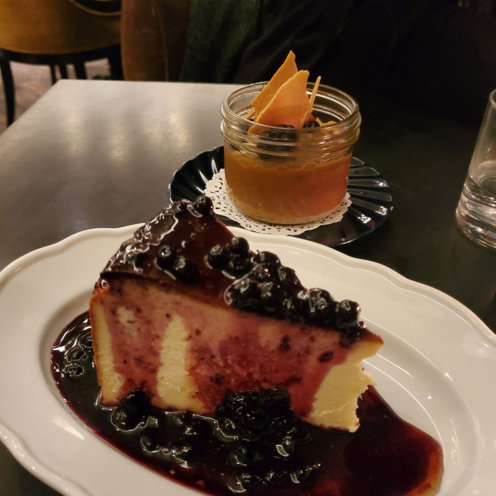 Leña Restaurante - Blueberry cheesecake, and tres leche - Latin American Near Me - Toronto, Ontario Leña Restaurante - Blueberry cheesecake, and tres leche - Latin American Near Me - Toronto, Ontario