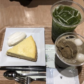 Nana's Green Tea - Yuzu cheesecake, matcha soda, hojicha shiratama - Desserts Near Me - Vancouver, British Columbia Nana's Green Tea - Yuzu cheesecake, matcha soda, hojicha shiratama - Desserts Near Me - Vancouver, British Columbia