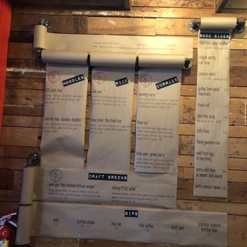 Crushcraft Thai Eats - Menu - Thai Near Me - Dallas, Texas